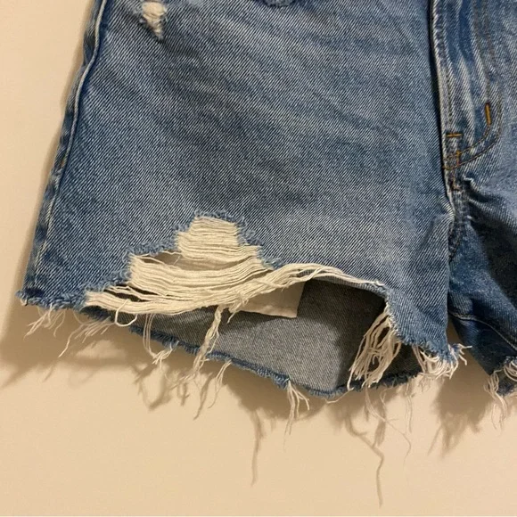 Abercrombie & Fitch Curve Love Boyfriend Short Mid Rise size 0/25 - Picture 2 of 5